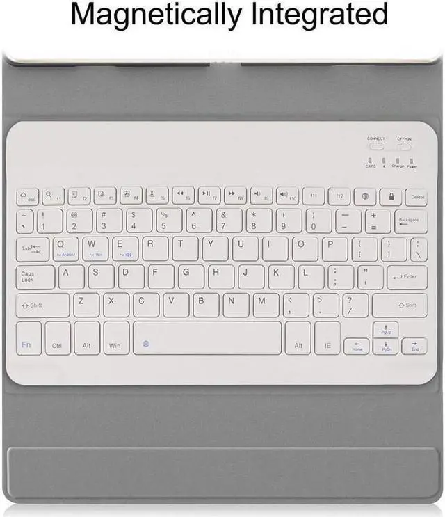 Alt view image 7 of 7 - BONAEVER Bluetooth Keyboard Case for Huawei Mediapad T5 10 10.1 AGS2-L09 AGS2-W09 AGS2-L03 Case Keyboard for Huawei T5 10 10.1 inch Cover