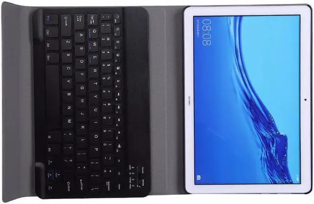 Alt view image 5 of 7 - BONAEVER Bluetooth Keyboard Case for Huawei Mediapad T5 10 10.1 AGS2-L09 AGS2-W09 AGS2-L03 Case Keyboard for Huawei T5 10 10.1 inch Cover