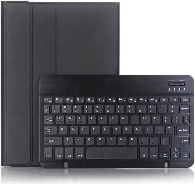 Alt view image 6 of 7 - BONAEVER Bluetooth Keyboard Case for Huawei Mediapad T5 10 10.1 AGS2-L09 AGS2-W09 AGS2-L03 Case Keyboard for Huawei T5 10 10.1 inch Cover