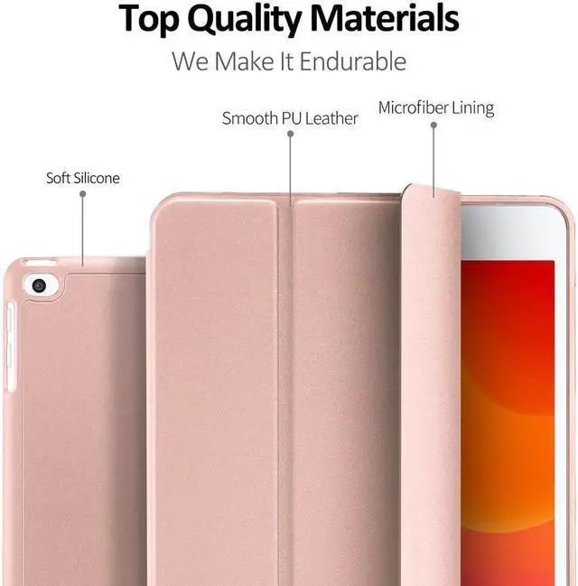 Alt view image 7 of 7 - BONAEVER For iPad 10.2 2021 2020 2019 Case Slim Smart Case Cover for iPad 7th 8th 9th Generation 10.2 inch with Pencil Holder Auto Sleep Wake Smart Stand Soft TPU Protective Back Cover