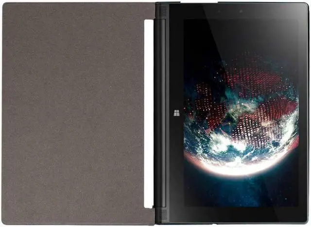 Alt view image 6 of 7 - BONAEVER For Lenovo YOGA Tab 3 Pro 10.1 X90F Case / Lenovo Yoga Tab 3 Plus YT3-X703F Case Multi-angle support Premium PU Leather Cover Magnetic Folio Stand Cover