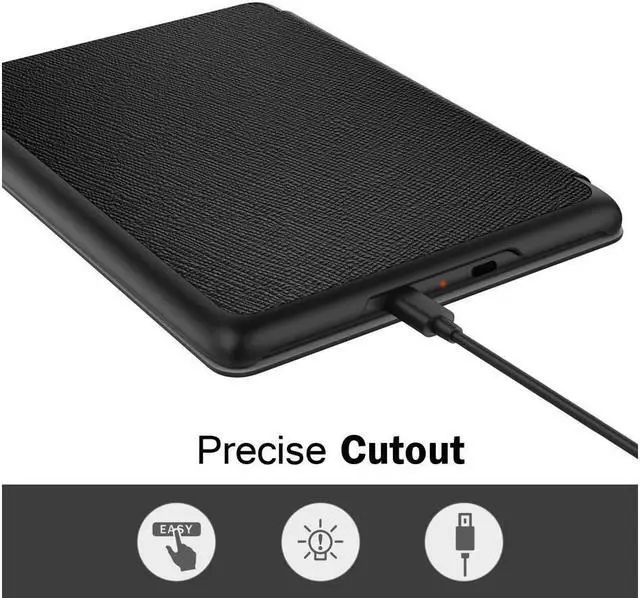 Alt view image 5 of 7 - BONAEVER Case Kindle Paperwhite - 10th Generation 2018 Releases - Thin Smart Shell Cover with Auto Wake / Sleep for Amazon Kindle Paperwhite 2018 E-Reader