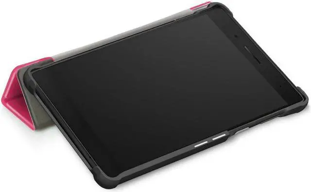 Alt view image 7 of 7 - BONAEVER Case For Lenovo Tab 7 / Tab 4 7 Ultra-Thin Cu Stander PU Leather Case Shell Hard Case Cover for Lenovo Tab 7 / Tab 4 7 TB-7504F TB-7504N TB-7504X