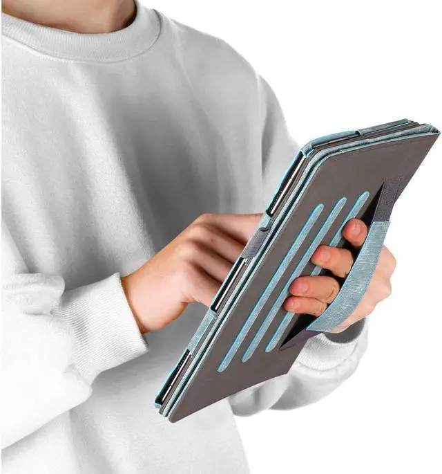Alt view image 5 of 7 - BONAEVER Case for Lenovo Tab M10 / P10 Smart Folio Stand Cover For Lenovo Tab M10 X605F / P10 X705F 10.1 inch with Multiple Viewing Angles / Document Card Pocket