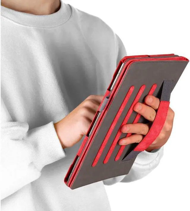 Alt view image 5 of 7 - BONAEVER Case for Lenovo Tab M10 / P10 Smart Folio Stand Cover For Lenovo Tab M10 X605F / P10 X705F 10.1 inch with Multiple Viewing Angles / Document Card Pocket