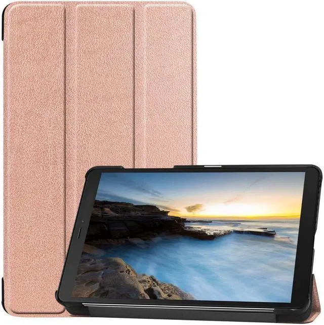 Main image of BONAEVER For Samsung Galaxy Tab A 8.0 2019 Case SM-T290 / T295 / T297 Shockproof Folio Stand Cover PU Leather Hol Stander Protective Case with Stand and
