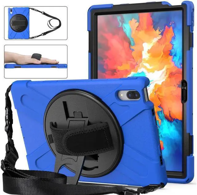 Main image of BONAEVER Case for Lenovo Tab P11 Pro 11.5 inch 2020 Model TB-J706F TB-J706L Protective Cover with 360 Swivel Stand and le H & Shoulder Strap