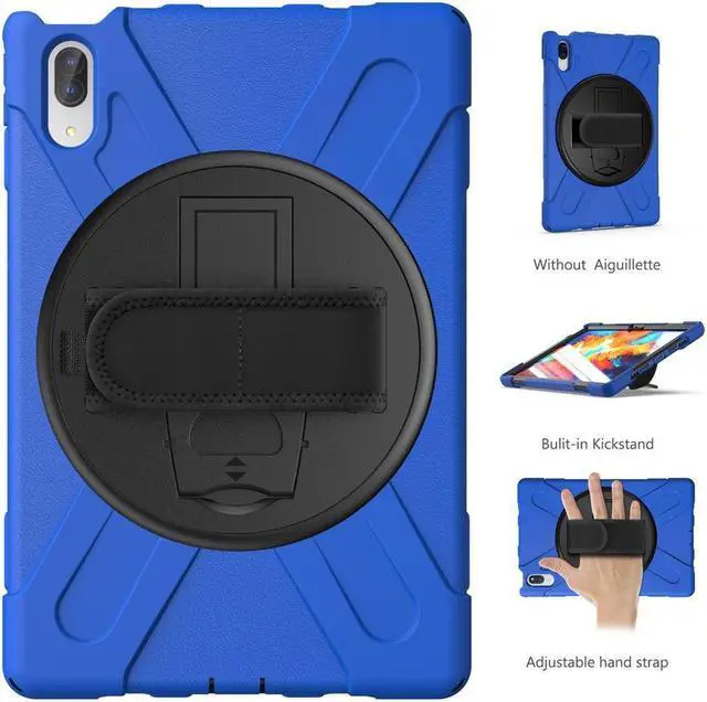 Alt view image 4 of 5 - BONAEVER Case for Lenovo Tab P11 Pro 11.5 inch 2020 Model TB-J706F TB-J706L Protective Cover with 360 Swivel Stand and le H & Shoulder Strap