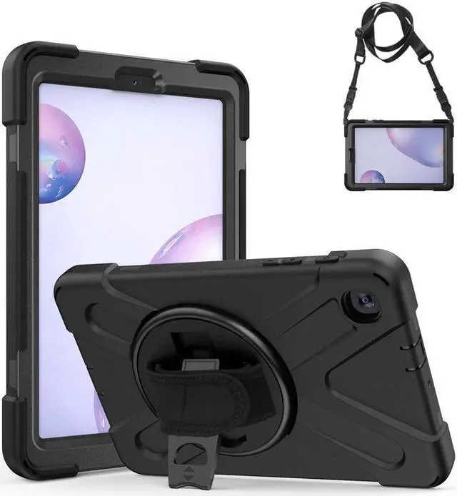 Main image of BONAEVER Shockproof Case for Galaxy Tab A 8.4 Inch 2020 Model SM-T307 SM-T307U Verizon/T-Mobile/Sprint/AT&T Protective Stand Cover + H & Shoulder Strap