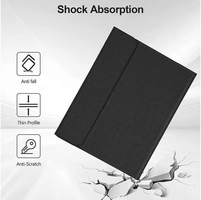 Alt view image 6 of 7 - BONAEVER Keyboard Case for iPad (A16) 11th Generation 11 Inch 2025, iPad 10th Generation 10.9 inch 2022 Wireless Keyboard with Protective Cover with Pencil Holder