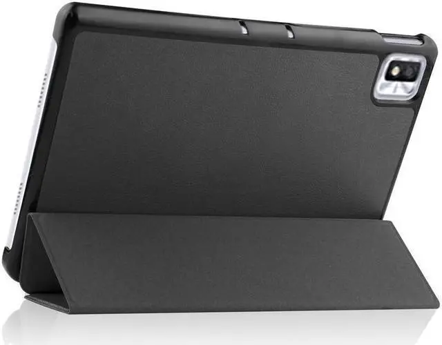 Alt view image 5 of 7 - BONAEVER TCL Tab 10s 10.1 inch 9080G Case 2021 Trifold Slim Smart Stand Cover Hard Shell for 8.0" Nokia T10 2022 Release with Universal Stylus Pen