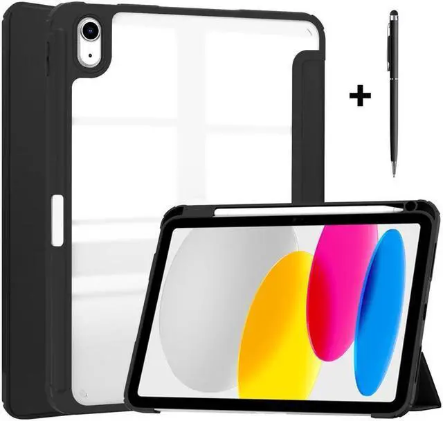 Main image of BONAEVER Case for iPad (A16) 11th Generation 11 Inch 2025, iPad 10th Generation 10.9 inch 2022 with Pencil Holder / Universal Stylus Pen Slim Protective Smart Stand Cover