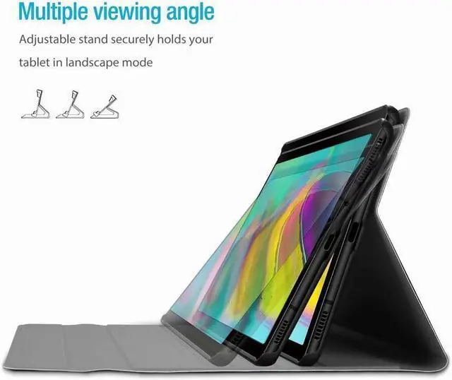 Alt view image 2 of 7 - BONAEVER Keyboard Case for Samsung Galaxy Tab A7 10.4 inch 2022 2020 Model SM-T500 T503 T505 T507 Stand Cover with 7 Color Backlit Wireless Keyboard