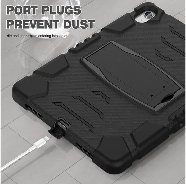 Alt view image 6 of 7 - BONAEVER Case for iPad (A16) 11th Generation 11 Inch 2025, iPad 10th Generation 10.9 inch 2022 Multi-Angle Viewing Shockproof Rugged Protective Cover with Stand