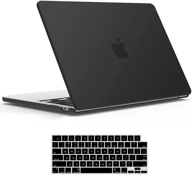 Main image of BONAEVER Compatible with MacBook Air 13.6 inch Case 2025 2024 2022 Model M4 A3240 A2681 M2 A3113 M3 with Liquid Retina Display Touch ID Protective Laptop Cover with Keyboard Cover Skin