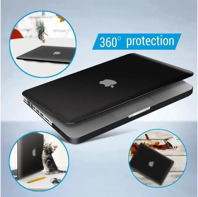 Alt view image 5 of 6 - BONAEVER Compatible with MacBook Pro 13 Inch case A1278 Release 2012-2008 Plastic Hard Shell Case with Keyboard Cover for Apple Old Version Mac Pro 13 with CD-ROM