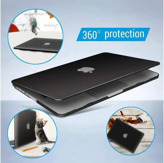 Alt view image 6 of 7 - BONAEVER Compatible with MacBook Pro 13 Inch Retina Case Model A1502 A1425 (Older Version Release 2015 - end 2012) Plastic Hard Shell Case with Keyboard Cover
