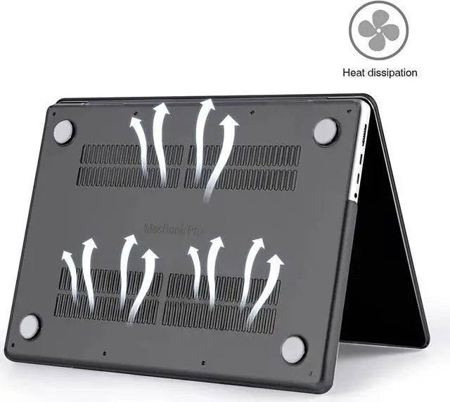 Alt view image 5 of 7 - BONAEVER Compatible with MacBook Pro 16 Inch Case 2023 2021 2022 Release A2780 A2485 M2 M1 Pro/Max & Retina & Touch ID Hard Shell Case with Keyboard Cover
