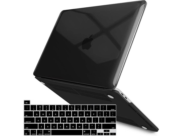 Mosiso Marbled Hard Shell Case For MacBook Pro 13” Touch Bar – A1706 A1989 A2159, Rigid Plastic, Dustproof, Water-Resistant