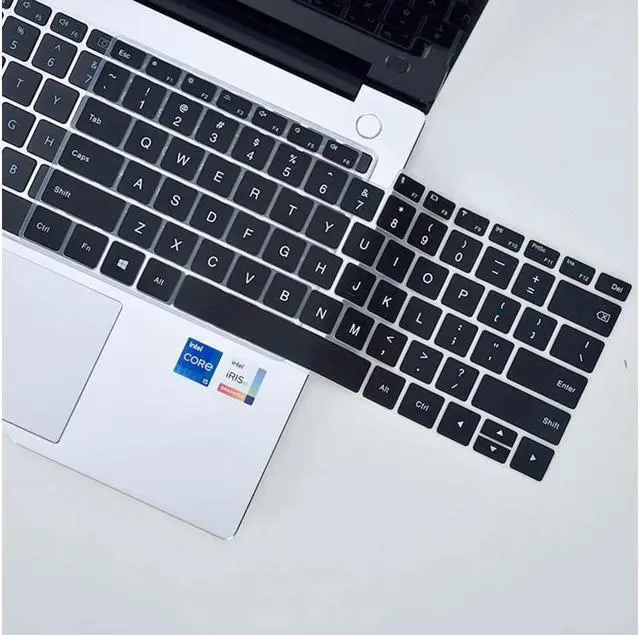 Alt view image 6 of 6 - BONAEVER Compatible with Huawei MateBook 14 inch 2021 / 2022 Matte Laptop Protective Hard Shell Case for Huawei Mate Book 14" 2021 2022 with Keyboard Cover Skin