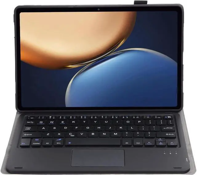 Alt view image 2 of 7 - BONAEVER Touchpad Keyboard Case for Xiaomi Redmi Pad 10.61 inch 2022 Wireless Keyboard Cover with Trackpad & Pencil Holder