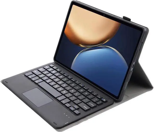 Alt view image 3 of 7 - BONAEVER Touchpad Keyboard Case for Xiaomi Redmi Pad 10.61 inch 2022 Wireless Keyboard Cover with Trackpad & Pencil Holder