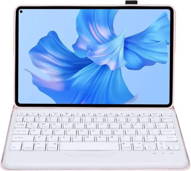 Alt view image 2 of 6 - BONAEVER Keyboard Case for Huawei MatePad Pro 11 2022 Soft TPU Protective Cover with Magnetically Wireless Bluetooth Keyboard