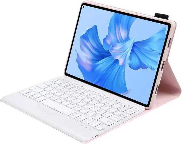 Alt view image 3 of 6 - BONAEVER Keyboard Case for Huawei MatePad Pro 11 2022 Soft TPU Protective Cover with Magnetically Wireless Bluetooth Keyboard