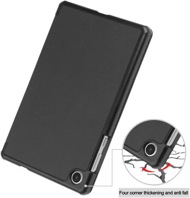 Alt view image 4 of 7 - BONAEVER Case for Lenovo Tab M8 4th Gen 2024 2023 8 inch Tablet Model TB-301XU TB-300FU TB-300XU, Slim Lightweight Stand Hard Shell Protective Cover with Stylus Pen