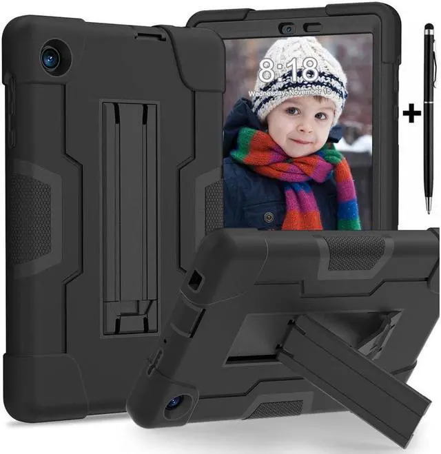 Main image of BONAEVER Protective Case For TCL Tab 8 LE Model 9137W) / TCL Tab 8 WiFi Model 9132X Shockproof Cover with Stand and + Universal Stylus Pen