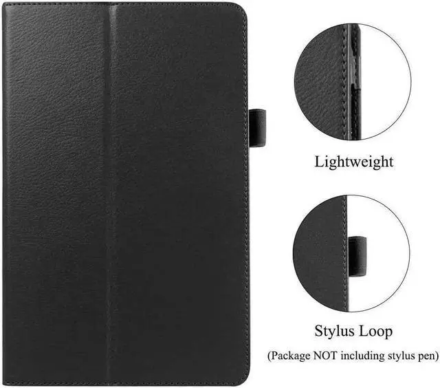 Alt view image 5 of 7 - BONAEVER For Galaxy Tab E 9.6 Case with Universal Stylus Pen - Slim Leather Folio Stand Case Cover for Samsung Galaxy Tab E 9.6 Inch Model SM-T560 SM-T561 SM-T565 SM-T567V