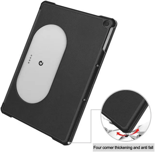 Alt view image 5 of 7 - BONAEVER Google Pixel Case 11 Inch 2023 Slim Stand Protective Case Smart Folio Cover with 2 in 1 Stylus Pen