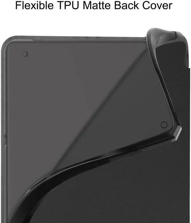 Alt view image 7 of 7 - BONAEVER Slim Case for Kindle Scribe 10.2 inch 2022 Released - Premium Leather Case Protective Smart Folio Shell Cover with Pen Holder Auto Wake/Sleep Multi-Viewing Angles Stylus Pen