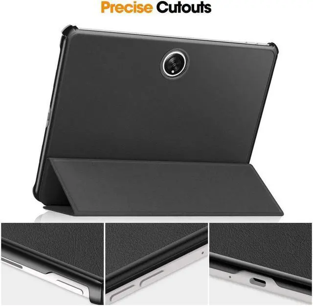 Alt view image 4 of 7 - BONAEVER Case for Oppo OnePlus Pad / Oppo Pad 2 11.61 inch 2023 Tri fold Slim Hard Shell Smart Protective Cover with Multi-Angle Stand Universal Stylus Pen
