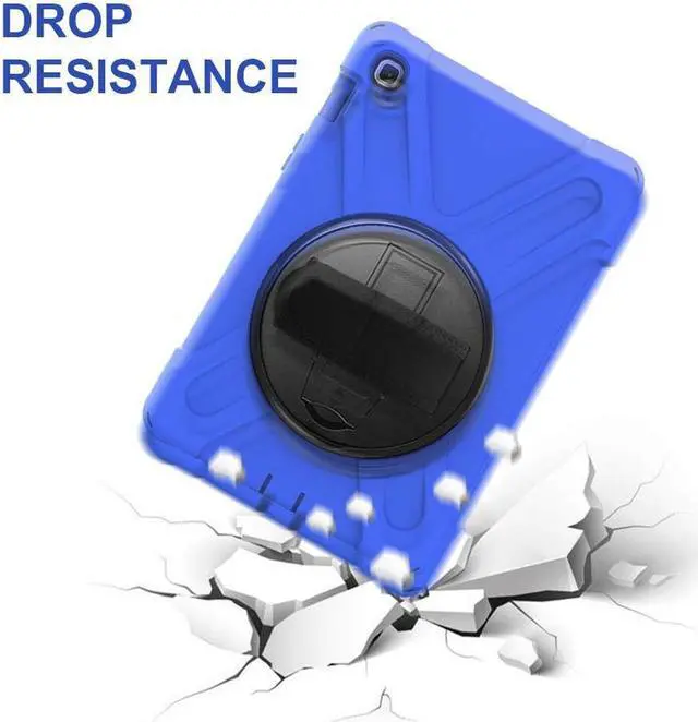 Alt view image 4 of 6 - BONAEVER For Samsung Galaxy Tab S5e 10.5 Inch 2019 SM-T720 T725 T727 Case Shockproof Cover with Hand Strap Stand and Shoulder Strap