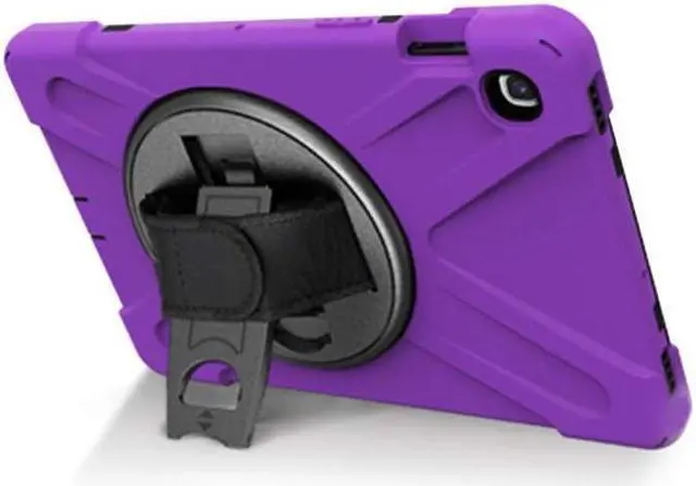 Alt view image 6 of 7 - BONAEVER For Samsung Galaxy Tab S5e 10.5 Inch 2019 SM-T720 T725 T727 Case Shockproof Cover with Hand Strap Stand and Shoulder Strap