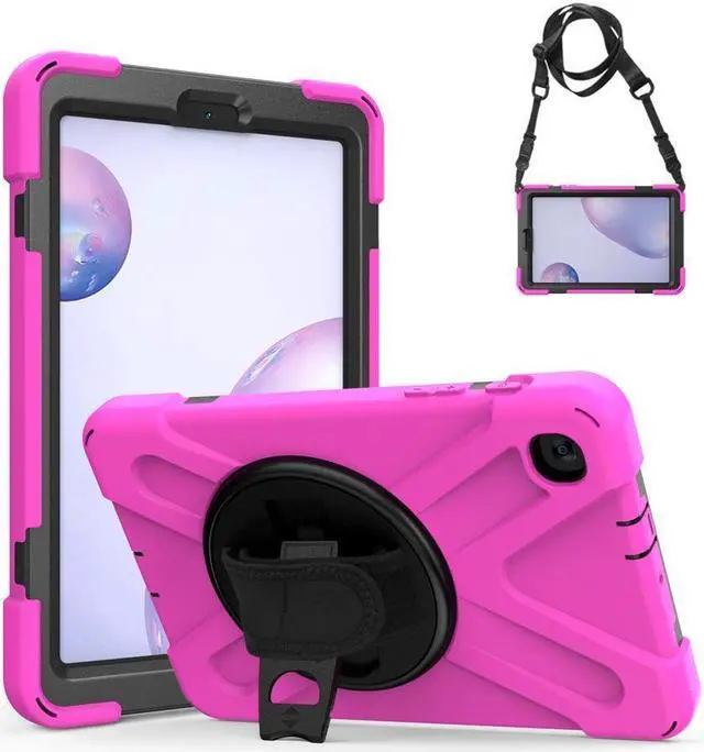 Main image of BONAEVER Shockproof Case for Galaxy Tab A 8.4 Inch 2020 Model SM-T307 SM-T307U Verizon/T-Mobile/Sprint/AT&T Protective Stand Cover + H & Shoulder Strap