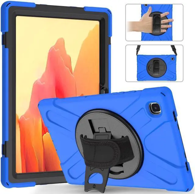 Main image of BONAEVER For Samsung Galaxy Tab A7 10.4 inch 2022 2020 Case SM-T500 SM-T505 SM-T507 SM-T503 SM-509 Shockproof Protective Cover with Hand Strap Stand and Shoulder Strap