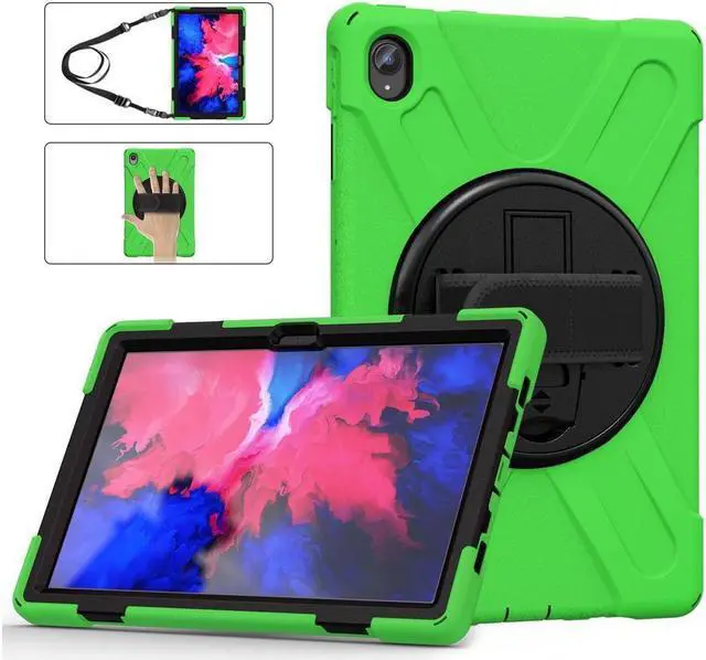 Alt view image 3 of 7 - BONAEVER Case for Lenovo Tab P11 Plus / P11 11 inch 2022 2021 2020 TB-J606F TB-J606X TB-J616F TB-J607F with Stand Shoulder Strap Shockproof Cover
