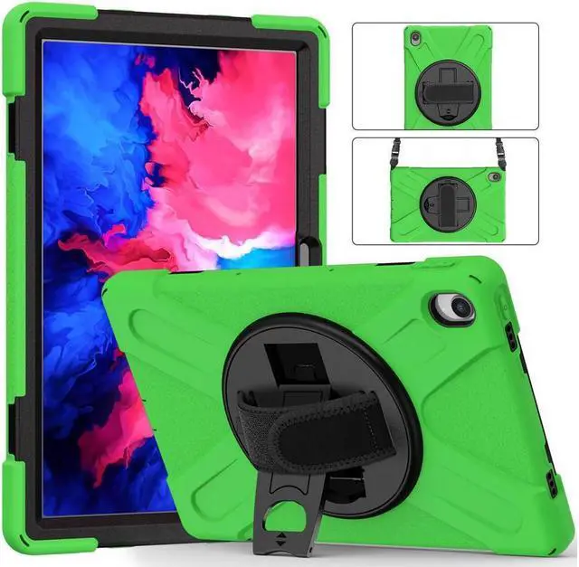 Alt view image 5 of 7 - BONAEVER Case for Lenovo Tab P11 Plus / P11 11 inch 2022 2021 2020 TB-J606F TB-J606X TB-J616F TB-J607F with Stand Shoulder Strap Shockproof Cover