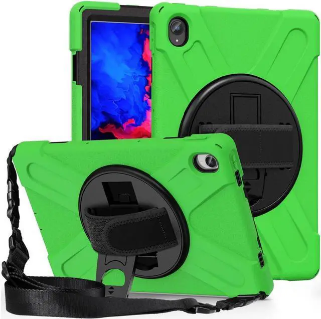 Alt view image 6 of 7 - BONAEVER Case for Lenovo Tab P11 Plus / P11 11 inch 2022 2021 2020 TB-J606F TB-J606X TB-J616F TB-J607F with Stand Shoulder Strap Shockproof Cover