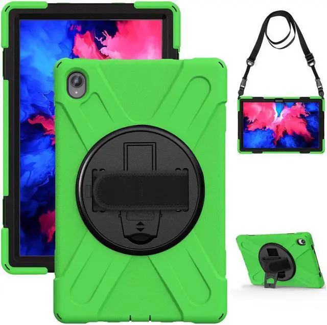 Alt view image 7 of 7 - BONAEVER Case for Lenovo Tab P11 Plus / P11 11 inch 2022 2021 2020 TB-J606F TB-J606X TB-J616F TB-J607F with Stand Shoulder Strap Shockproof Cover