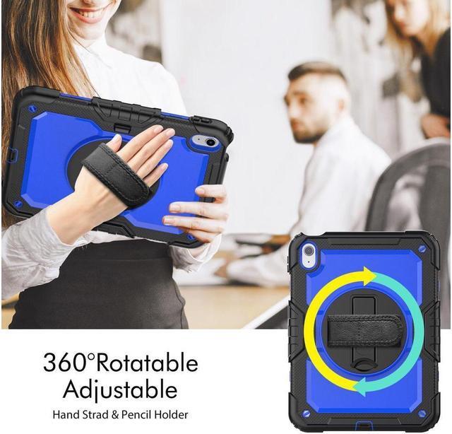 Alt view image 2 of 7 - BONAEVER Case For iPad (A16) 11th Generation 11 Inch 2025, iPad 10th Generation 10.9 inch 2022 Shockproof Protective Cover with Screen Protector Pencil Holder Stand and /Shoulder Strap