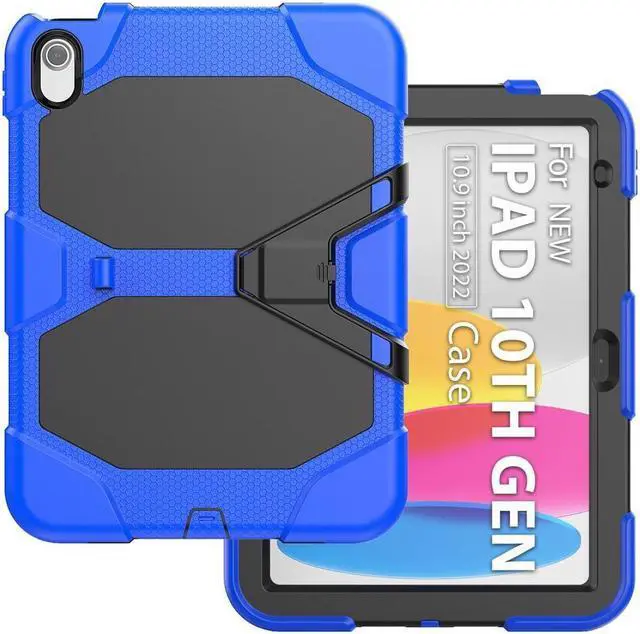 Alt view image 6 of 7 - BONAEVER Case for iPad (A16) 11th Generation 11 Inch 2025, iPad 10th Generation 10.9 inch 2022 Shockproof Protective cover with Pencil Holder Stand