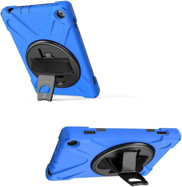 Alt view image 5 of 7 - BONAEVER Case for Amazon Kindle Fire HD 8 2020 / Fire 8 Plus 2020 - 10th Generation
Shockproof Protective Cover with Stand and Strap & Shoulder Strap