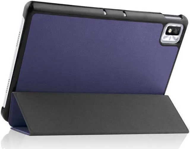 Alt view image 5 of 7 - BONAEVER TCL Tab 10s 10.1 inch 9080G Case 2021 Trifold Slim Smart Stand Cover Hard Shell for 8.0" Nokia T10 2022 Release with Universal Stylus Pen