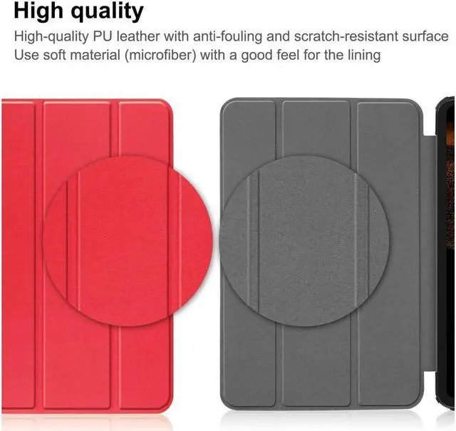 Alt view image 7 of 7 - BONAEVER For Samsung Galaxy Tab S8 Ultra Case 14.6 Inch 2022 with S Pen Holder Model SM-X900 / SM-X906 Slim Stand Protective Smart Folio Cover with Universal Stylus Pen