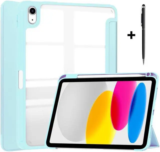 Main image of BONAEVER Case for iPad (A16) 11th Generation 11 Inch 2025, iPad 10th Generation 10.9 inch 2022 with Pencil Holder / Universal Stylus Pen Slim Protective Smart Stand Cover