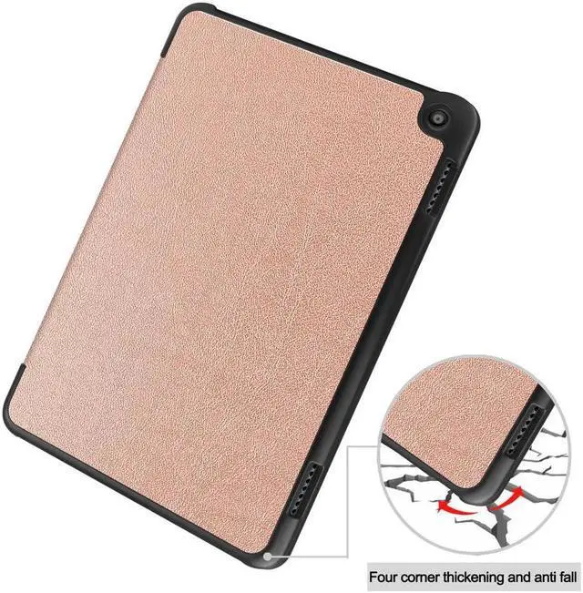 Alt view image 6 of 7 - BONAEVER Case for Amazon Fire HD 8 Fire HD 8 Plus (12th /10th Generation 2022/2020 Release) 8" Ultra Slim Shell Stand Cover with Stylus Pen