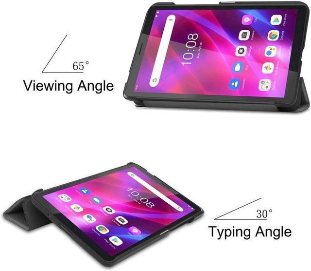 Alt view image 4 of 7 - BONAEVER Case for Lenovo Tab M7 Gen 3 2021 / M7 Gen 2 2019 Smart Stand Cover for 7 incHandlenovo Tab M7 2nd Gen / 3rd Gen TB-7305F TB-7305L TB-7305X with Stylus Pen